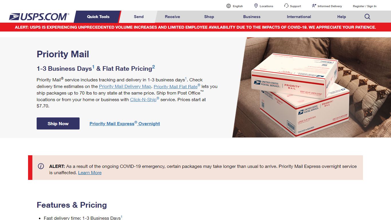 Priority Mail | USPS